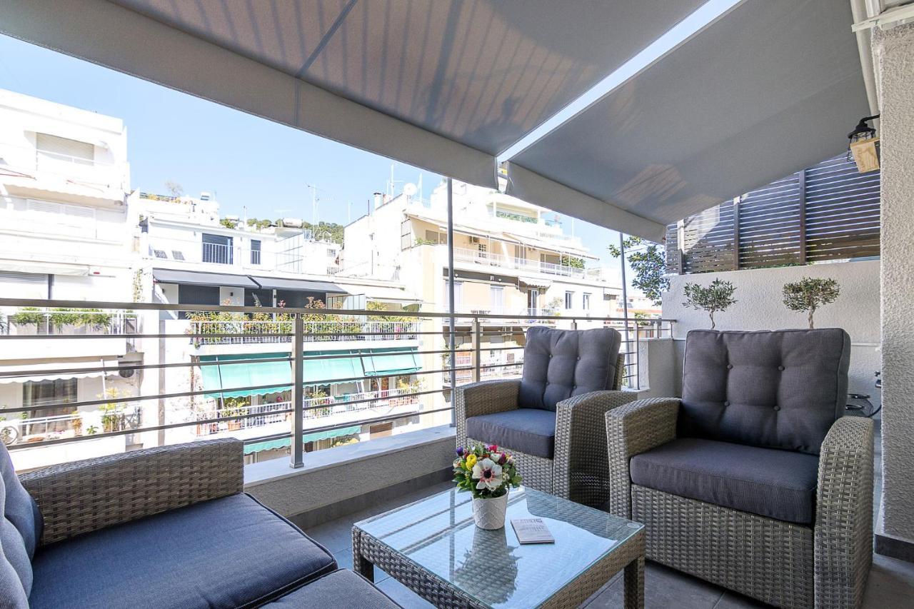 Chic Penthouse For 4 Ppl In Kolonaki Appartement Athene Buitenkant foto