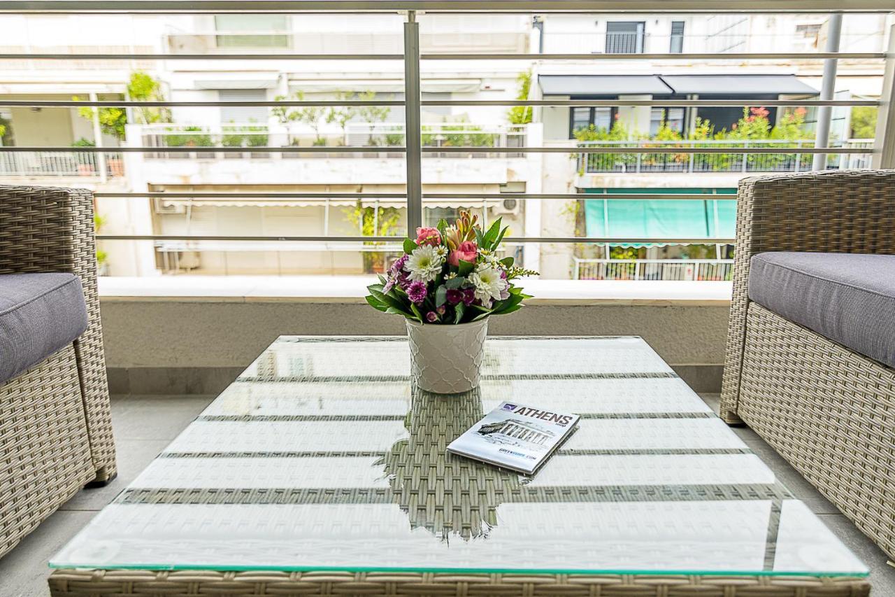 Chic Penthouse For 4 Ppl In Kolonaki Appartement Athene Buitenkant foto